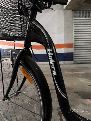 Bicicleta Urbana Negra