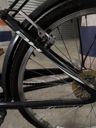 Bicicleta Urbana Negra