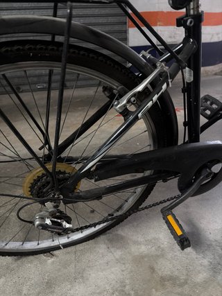 Bicicleta Urbana Negra