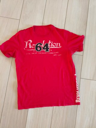 T-shirt uomo rossa