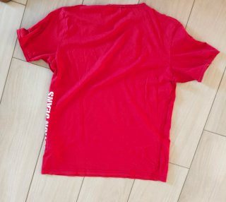 T-shirt uomo rossa