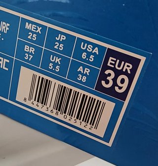 Zapatilla Fútbol Turf Joma Talla 39