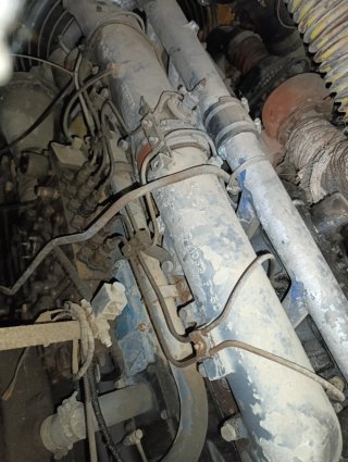 Grupo electrógeno (motor Pegaso averiado)