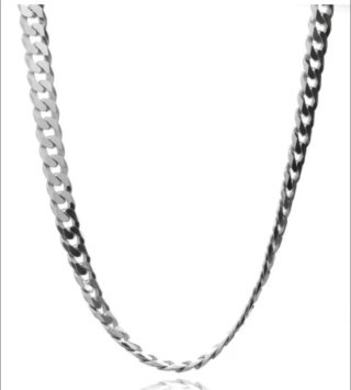 Cadena Plata Italiana 925 Hombre