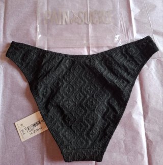 Bikini Pain de Sucre Talla 3 Negro Nuevo