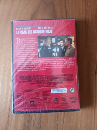 DVD La Caza del Octubre Rojo (Español)