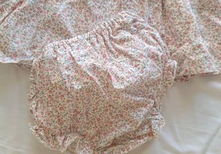 Conjunto Vestido y Braga Bebé 6 Meses