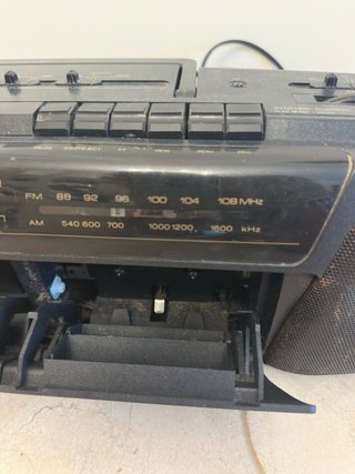 Radio Cassette Tobishi 187 Negro