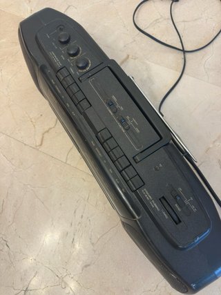 Radio Cassette Tobishi 187 Negro