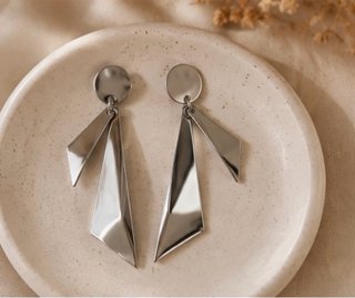 Pendientes Acero Inoxidable Dorados y Plateados
