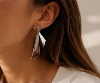 Pendientes Acero Inoxidable Dorados y Plateados