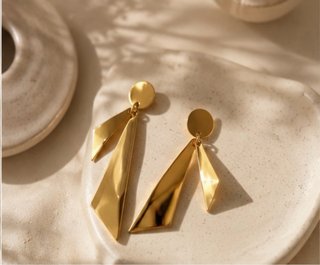 Pendientes Acero Inoxidable Dorados y Plateados