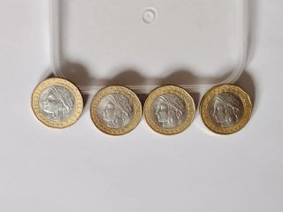 4 Monete Lire 1000 del 1997 1998