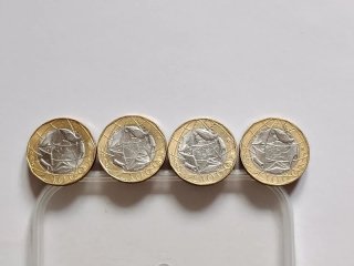 4 Monete Lire 1000 del 1997 1998