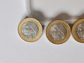 4 Monete Lire 1000 del 1997 1998