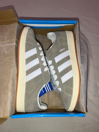 Adidas Campus 00s Gris Blanco