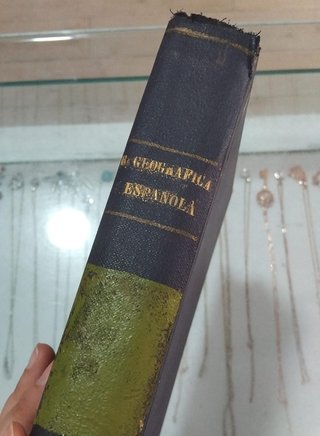 Libro Revista Geográfica Española Años 40