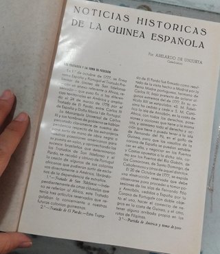 Libro Revista Geográfica Española Años 40