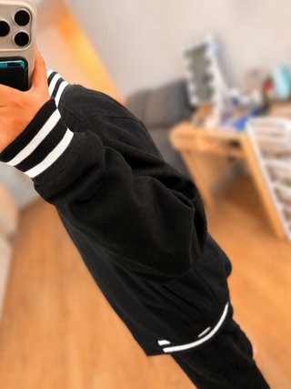 Chaqueta Nueva Bomber Vans Negra Talla S