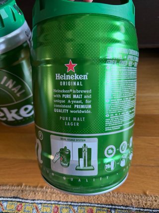 2 Bidones Heineken Originales