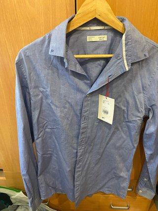 Camisa Celio Talla M Azul Sin Estrenar