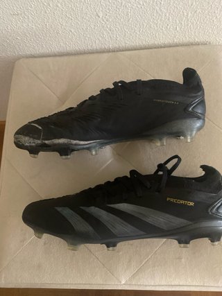 Botas de fútbol Adidas Predador negras n. 41 1/3