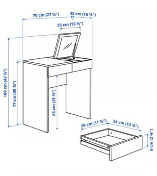 Tocador Ikea Blanco