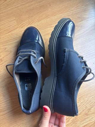 Zapatos azul marino mujer