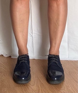 Zapatos azul marino mujer