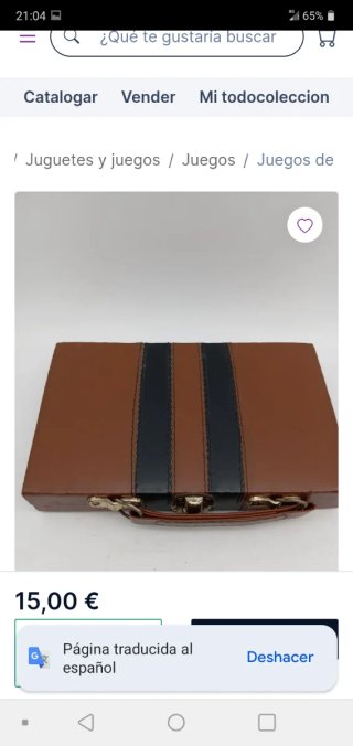 Maletín VINTAGE Domino