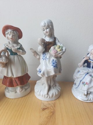 Figuras porcelana antiguas.