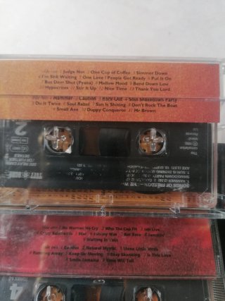 Pack de4 cassette Bob marley freedom