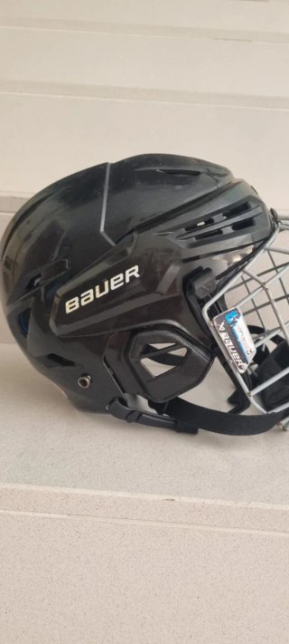 Casc porter hoquei Bauer Re-Akt 55. Talla M.