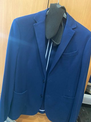 Chaqueta de vestir azul nueva