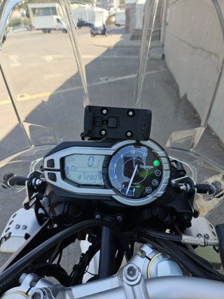 Triumph Tiger 800 ABS 2013 Blanca