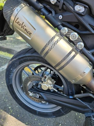 Triumph Tiger 800 ABS 2013 Blanca