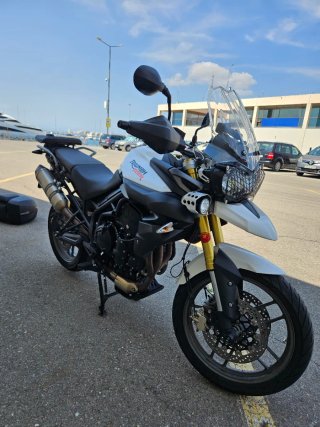 Triumph Tiger 800 ABS 2013 ETIQUETA C VERDE