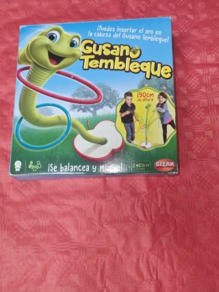 Juego Gusano Tembleque Bizak