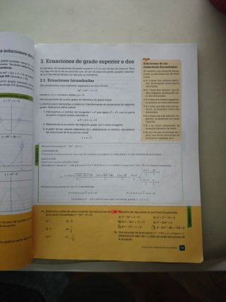 Libro matemáticas 4 ESO edebé
