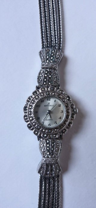 Reloj Botticelli Plateado Vintage Mujer
