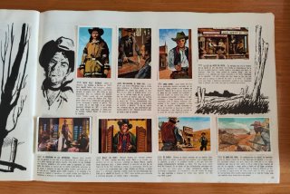 Álbum Cromos Rumbo al Oeste