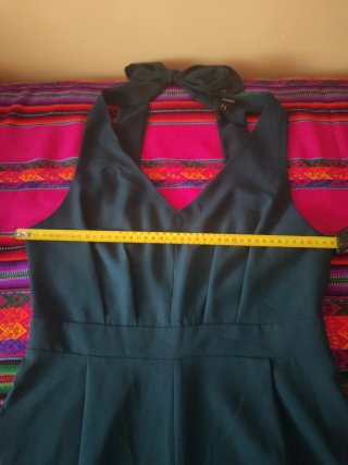 Mono largo verde botella Forever 21 Talla M