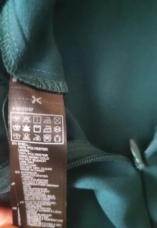 Mono largo verde botella Forever 21 Talla M