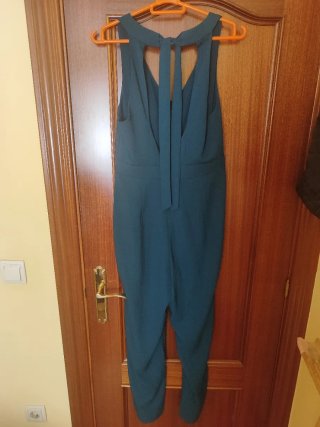 Mono largo verde botella Forever 21 Talla M