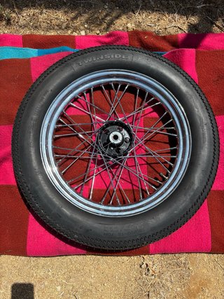Rueda Harley 18 con buje Mid Star para tambor