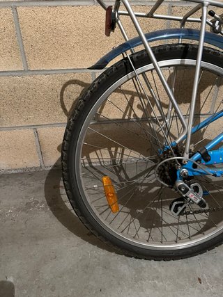 Bicicleta Decathlon Azul Niña