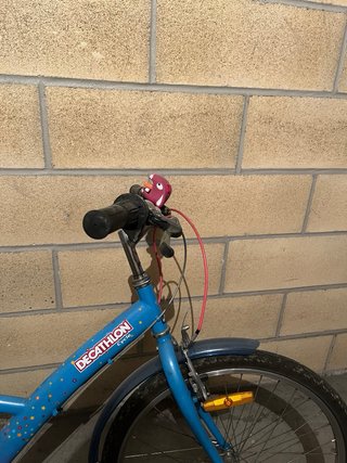 Bicicleta Decathlon Azul Niña