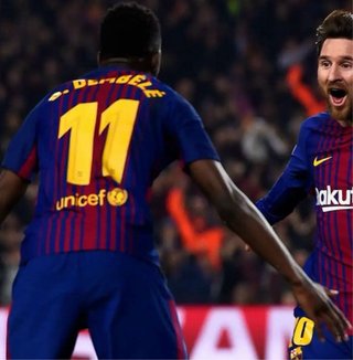 Camiseta FC Barcelona Dembélé 11 Nike 2017