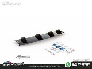 DIFUSOR TRASERO PORSCHE PANAMERA 2013-2016 NEGRO MATE