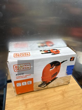BLACK+DECKER Sierra de calar 400W, 3000 rpm